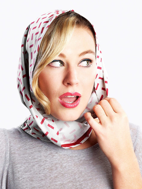 Cumulus Rain Scarf – Annie Aime - Main Image