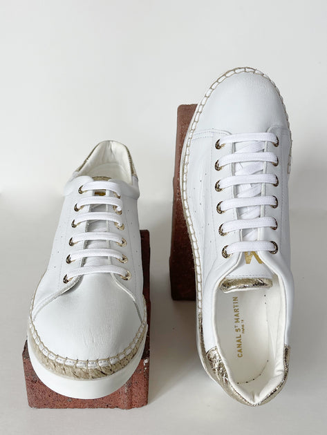 Canal Saint Martin Leather Sneakers