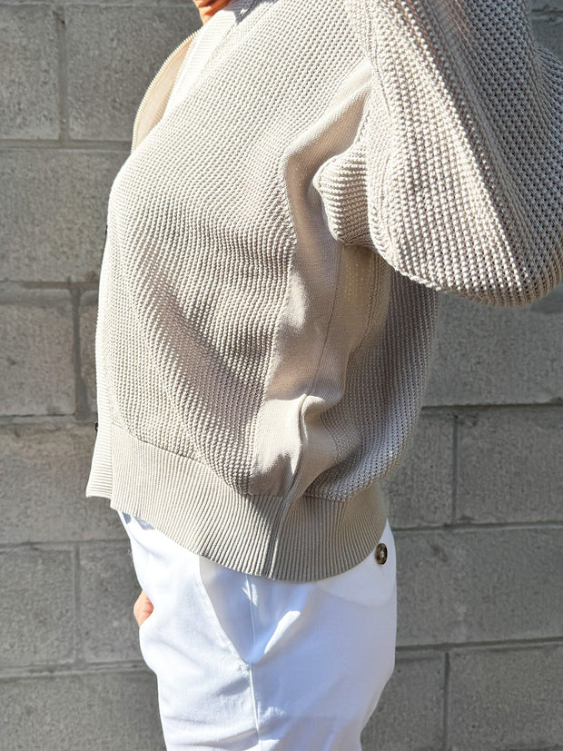 Tonet Cotton Knit Jacket