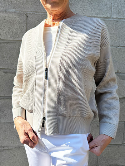 Tonet Cotton Knit Jacket