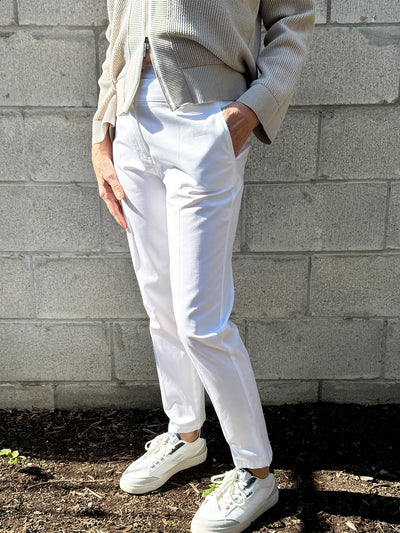 Hubert Gasser White Chino