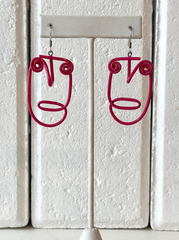 Samuel Coraux Tete Earrings