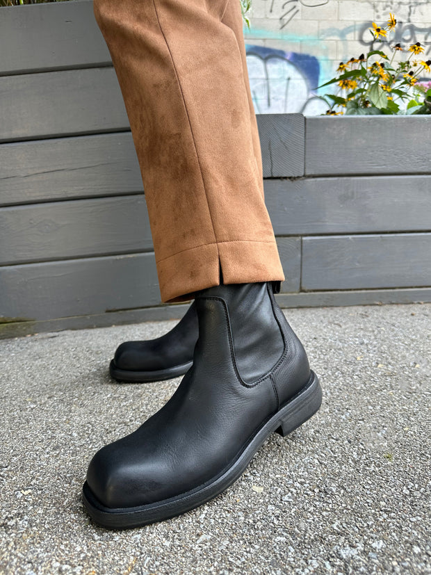 Hubert Gasser Faux Suede Trousers