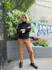 Hubert Gasser Faux Suede Trousers