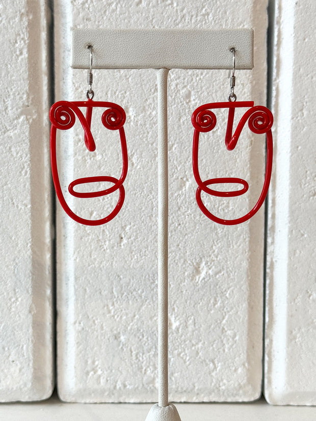 Samuel Coraux Tete Earrings