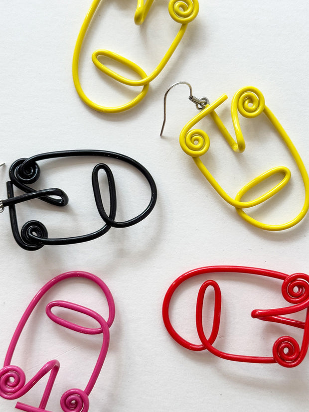 Samuel Coraux Tete Earrings