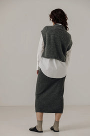 Bare Knitwear Alpaca Iris Vest