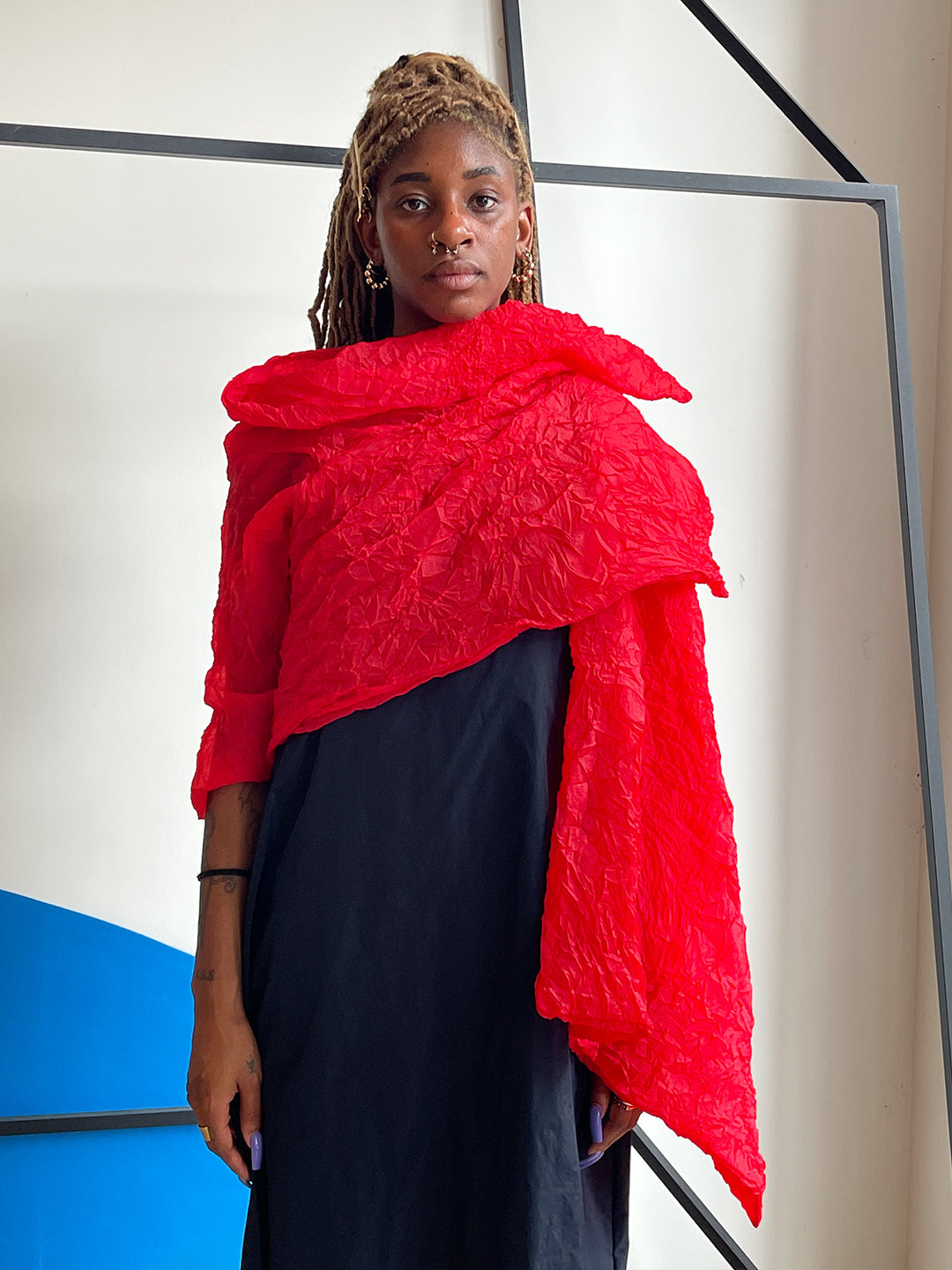 Acrylic BOLERO SHRINK scarf – Annie Aime