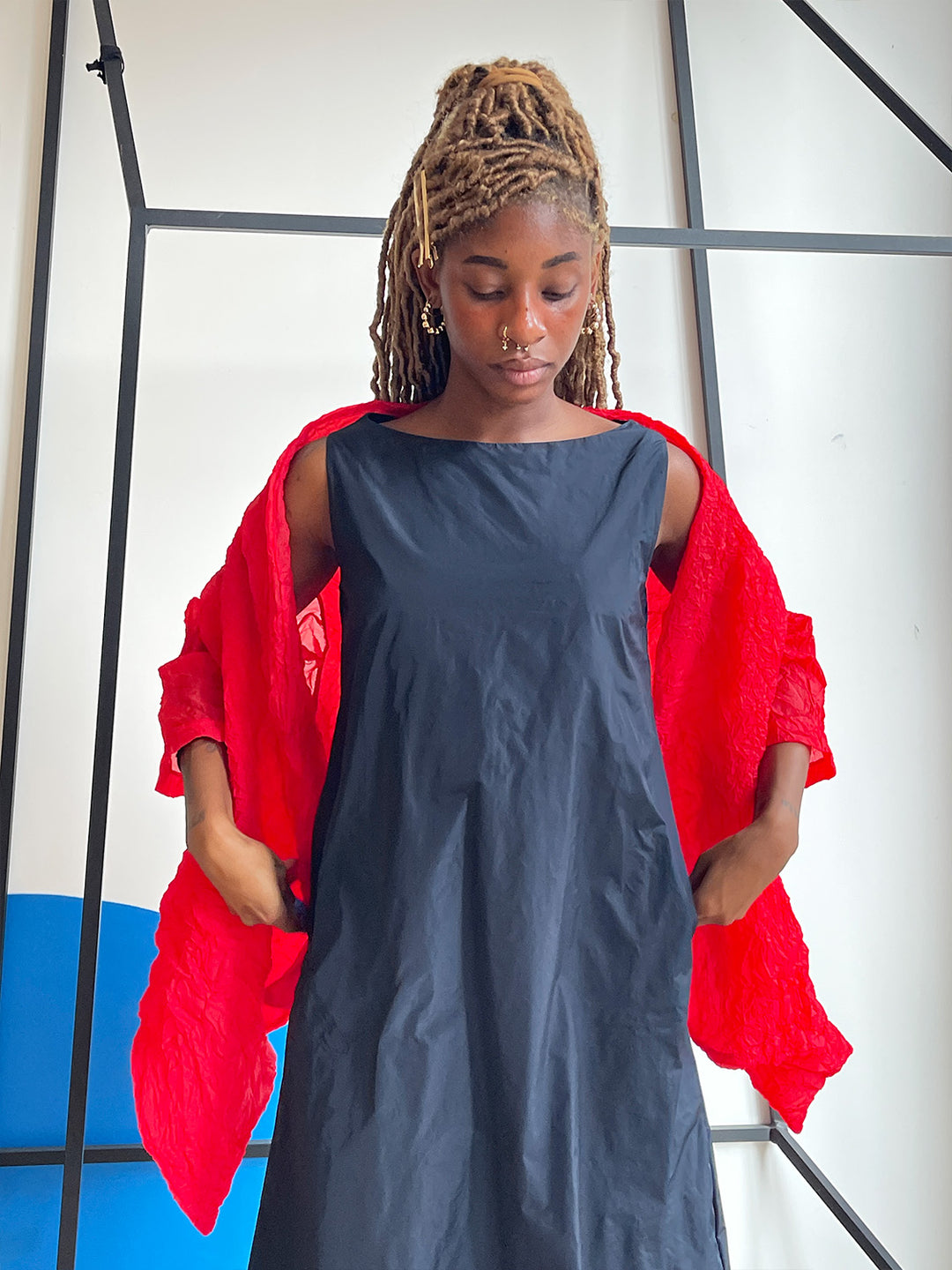 Acrylic BOLERO SHRINK scarf – Annie Aime