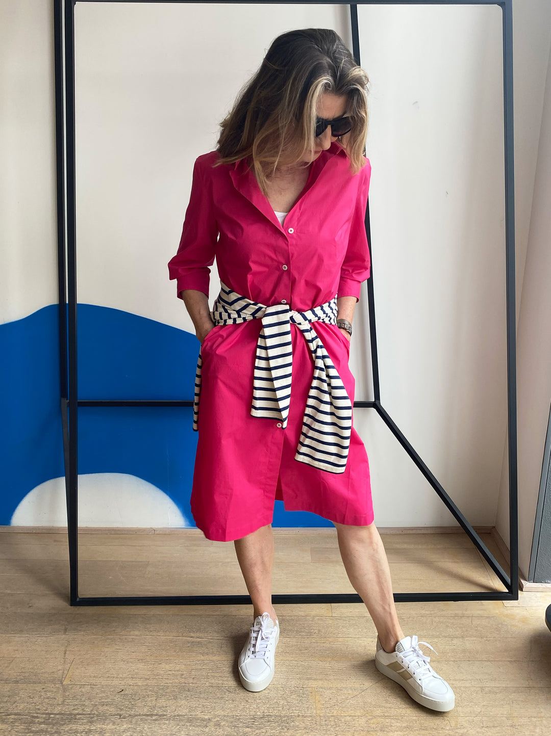Caliban Button Down Dress – Annie Aime