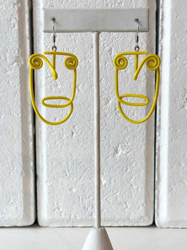 Samuel Coraux Tete Earrings