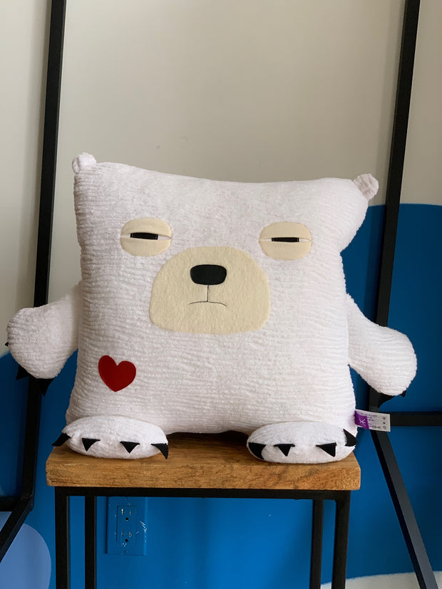 Velvet Moustache Pillows