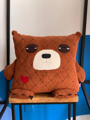 Velvet Moustache Pillows