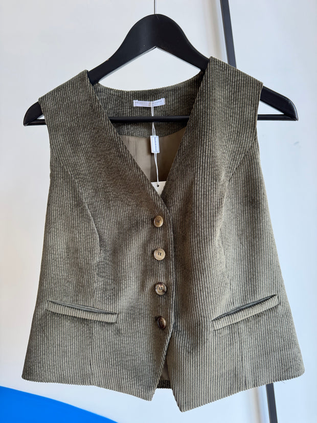 Hubert Gasser Cord Vest