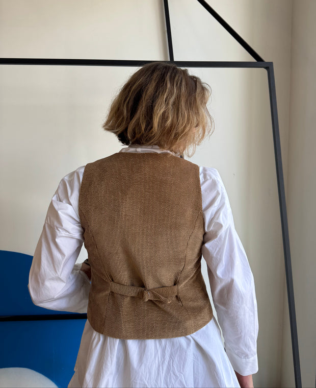 Hubert Gasser Cord Vest
