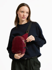 Jack Gomme Kangaroo Linen Asymmetrical Bag