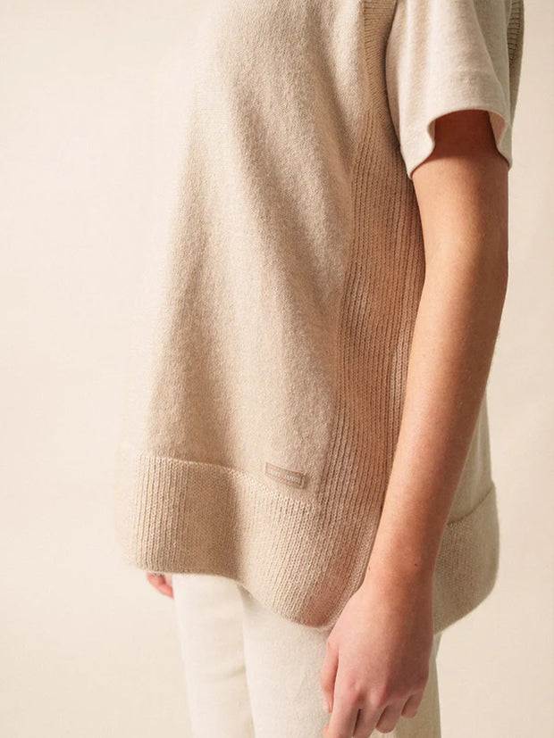 Saint James La Clusaz Sleeve-less Jumper