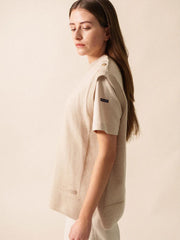 Saint James La Clusaz Sleeve-less Jumper