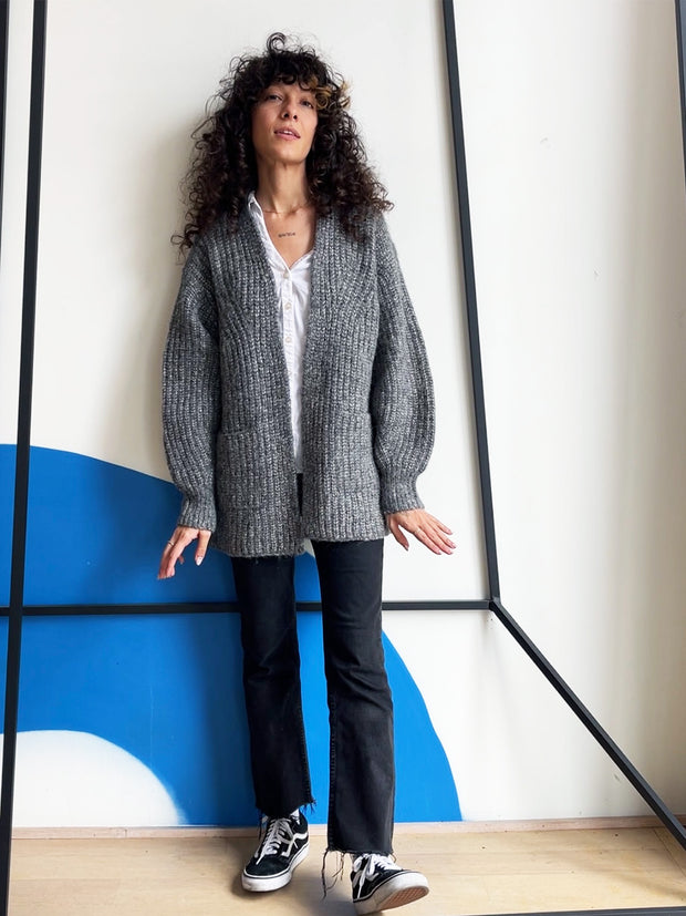 Bare Knitwear Marine Cardigan