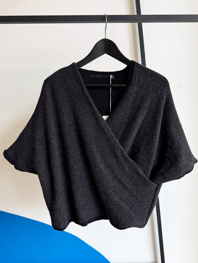 Elsa Esturgie Omega Wrap Sweater