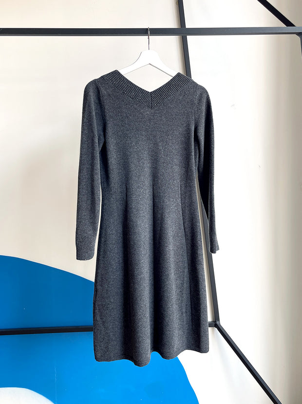 Tonet Grey Mid Dress