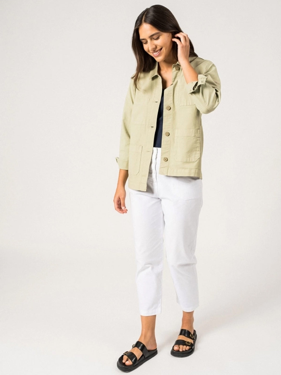 ジャケット・アウター shalom club gummy jacket melangeの通販 | LOKNAAD