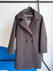 Cinzia Rocca Textured Double Breasted Coat