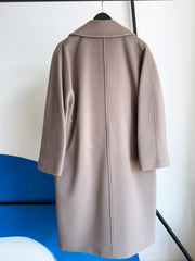 Cinzia Rocca Taupe Oversized Coat