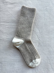 Royalties Ribbed Cashmere Socks