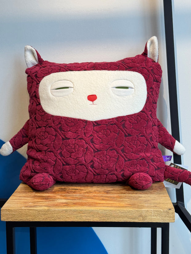 Velvet Moustache Pillows