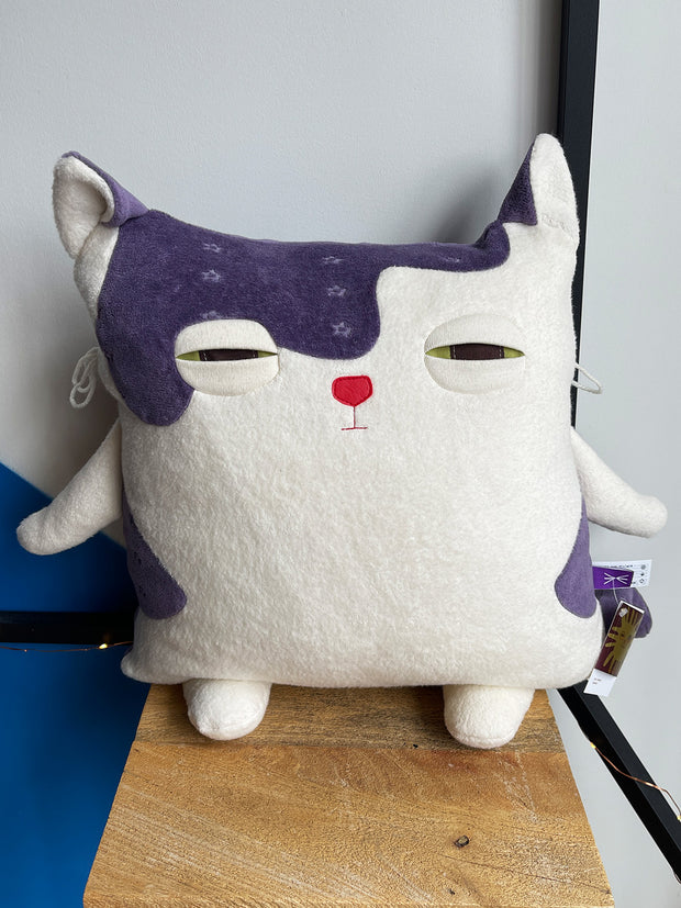 Velvet Moustache Pillows