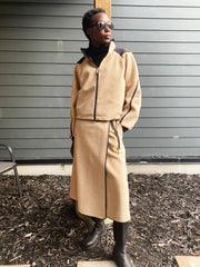 Herno Laminar Polar Fleece and Padded Skirt