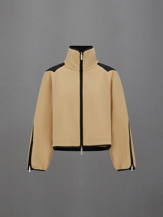 Herno Laminar Polar Fleece and Padded Sweatshirt