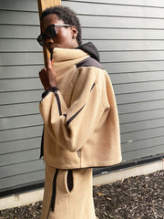 Herno Laminar Polar Fleece and Padded Sweatshirt