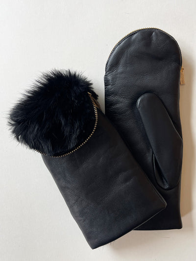 Aristide Zip Mittens