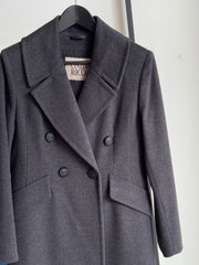 Cinzia Rocca Double Breasted Wool Coat