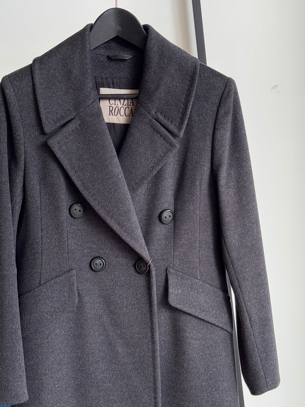 Cinzia Rocca Double Breasted Wool Coat
