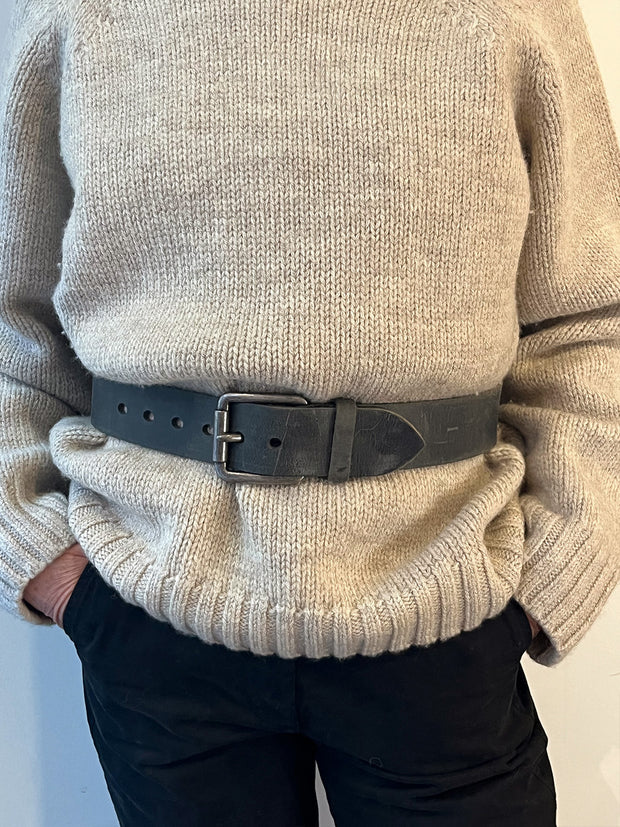 Vanzetti square buckle belt