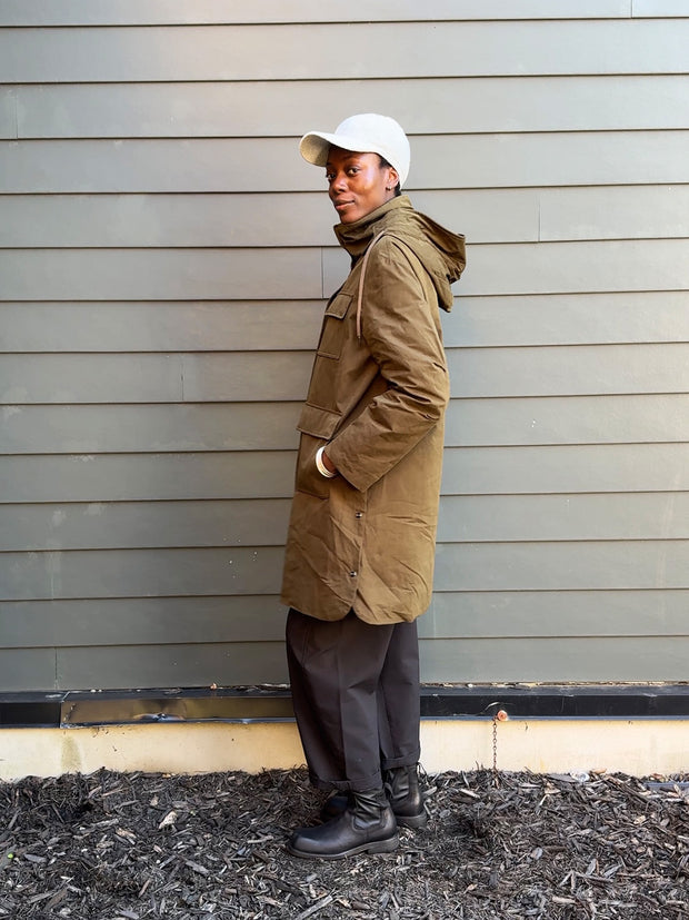 Herno Waxed Cotton Parka