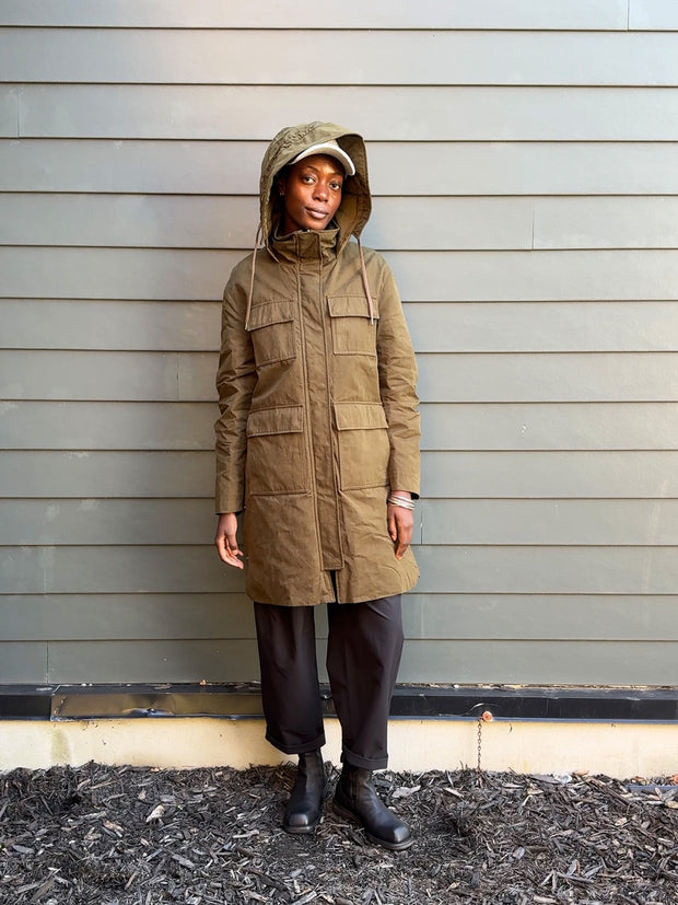 Herno Waxed Cotton Parka