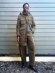 Herno Waxed Cotton Parka