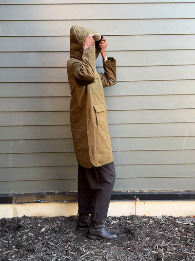 Herno Waxed Cotton Parka