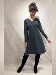 Tonet Grey Mid Dress