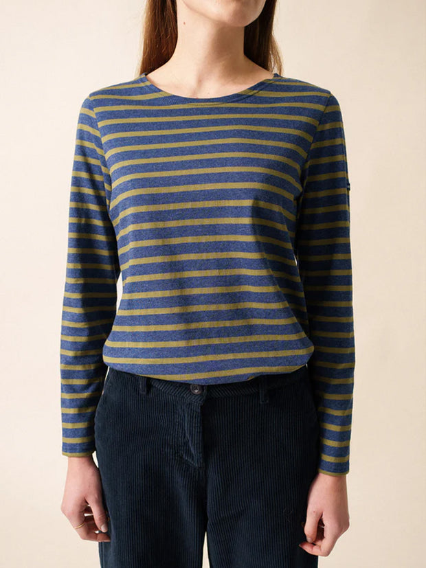 Saint James Minquidame Striped Sailor Shirt