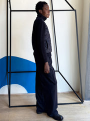 Herno Cardigan in Wool and Nylon Chamonix