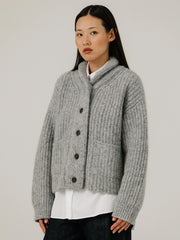 Bare Knitwear Oversized Shawl Cardigan
