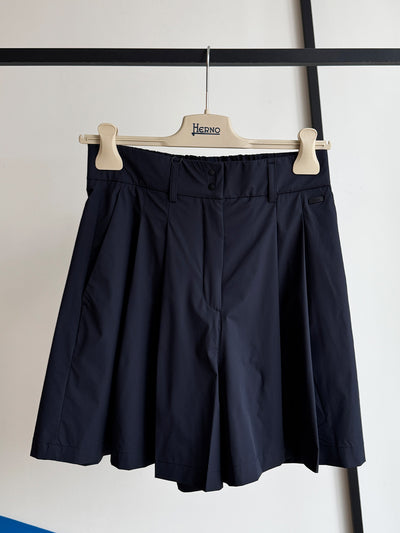 Herno Navy Shorts