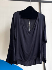 Crossley Silk V-neck Top