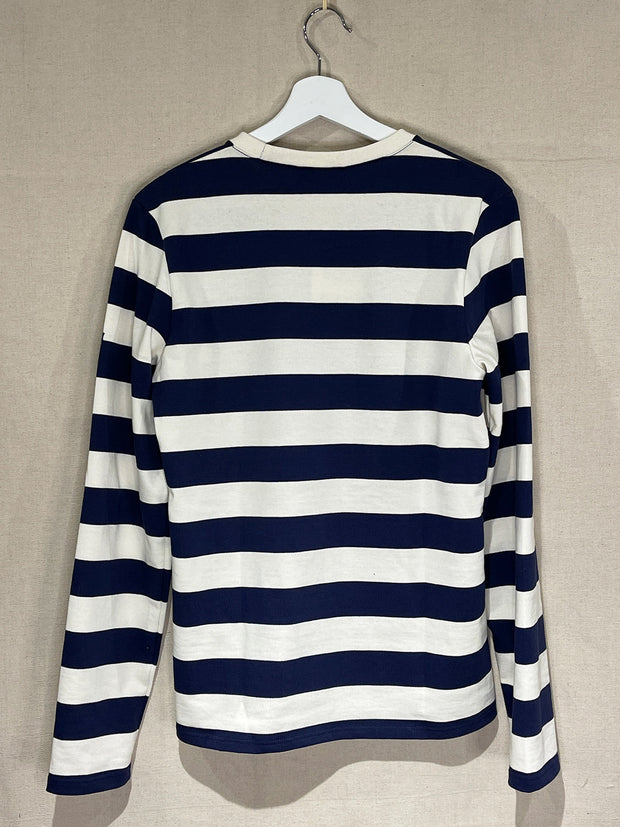 Saint James Cherbourg striped cotton shirt