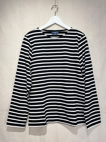 Saint James Minquiers Unisex Striped Shirt